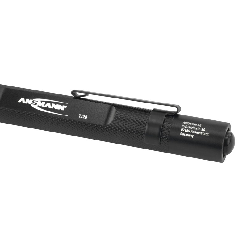 Ansmann Future T120 Professional Car Pen Light in Black, Handy