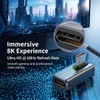 80Gbps USB C Right Angle Adapter, 240W PD Fast Charging