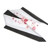 Hinoya Embroidered Half Collar, Silk Cross-weaving, For Furisodes, Red, Half