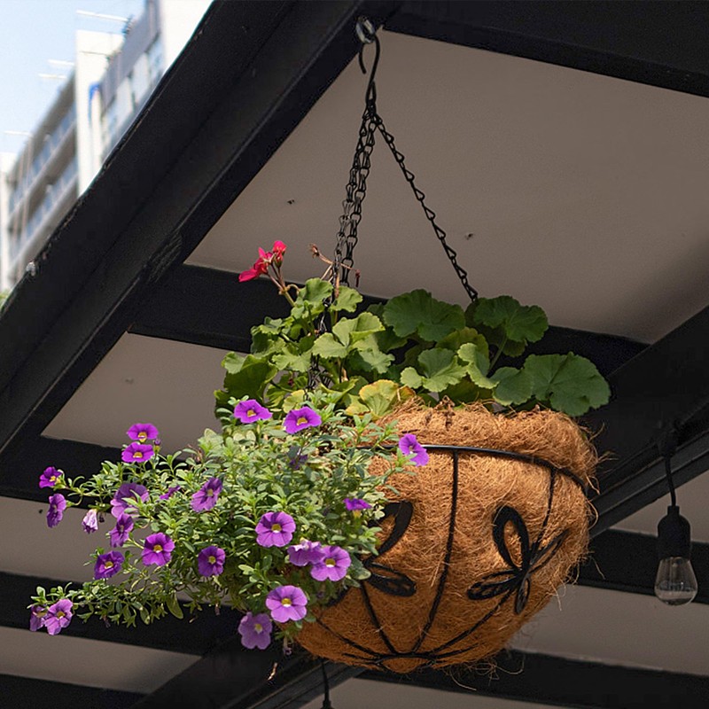 ARVINKEY Hanging Planters Indoor Outdoor Metal or Ceramic Various Sizes