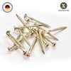 Innonexxt® Premium chipboard screws, milling ribs, cut tip - yellow,