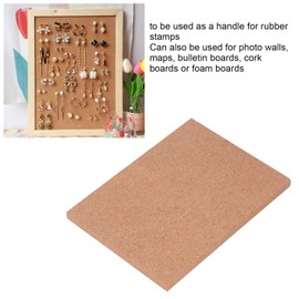5pcs Cork Board Bulletin Board High Density Wall Mounted Notice Cork Board for Office Home School