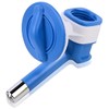 Pet Crate Water Nozzle - No Drip (Blue)