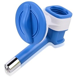 Pet Crate Water Nozzle - No Drip (Blue)