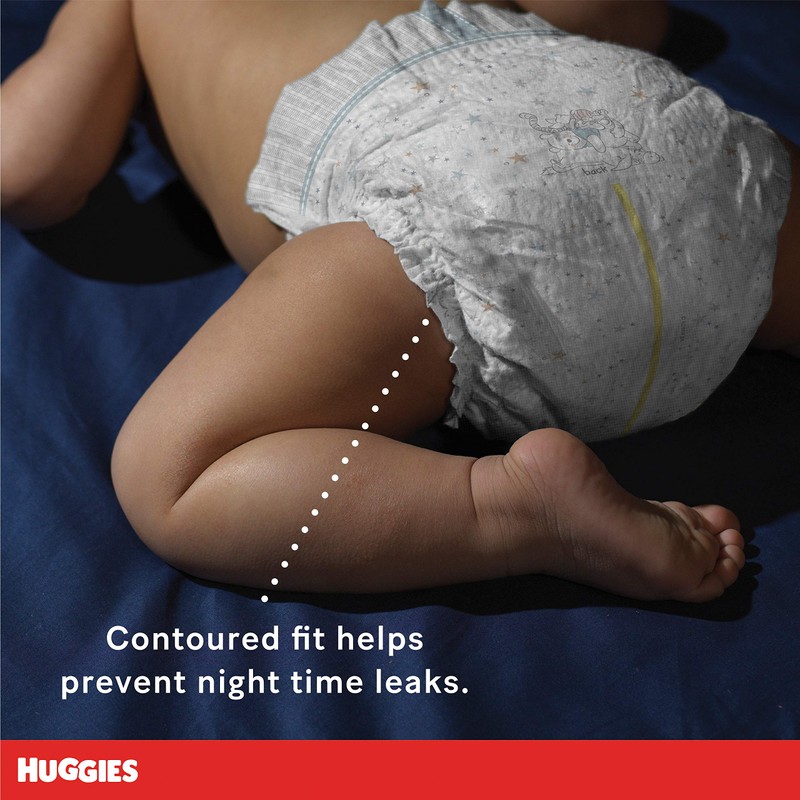 HUGGIES OverNites Diapers, Size 5, 18 ct., Overnight Diapers (Packaging