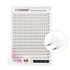 COZBIRD Premade Fans Eyelash Extensions 320 Fans 6D Volume 0.07mm