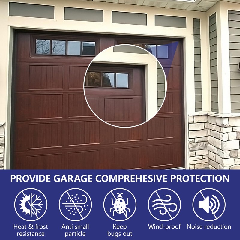 Piclafe Garage Door Seal Top and Sides, Garage Door Weather