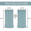 BGment Thermal Insulated 100% Blackout Curtains for Bedroom with Black