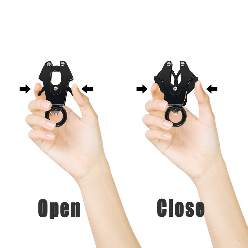 Heavy Duty Dog Leash Clips - Small Quick Release and