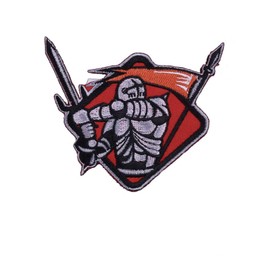 Roman Centurion Spartacus Gladiator Crusader Knight Iron on Sew On Embroidered Patch (7)