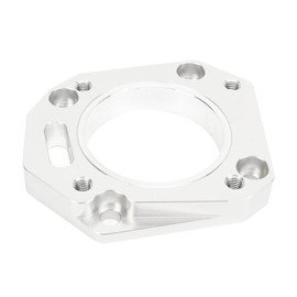 Dual Throttle Body Adapter Fit For K20 K24 EngineThrottle Body Adapter Anodized Strong Sealing RBC RRC Manifold Flange Replacement