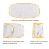 Nenolix 2-Pack Baby Swaddle Blankets - Soft 100% Cotton Newborn