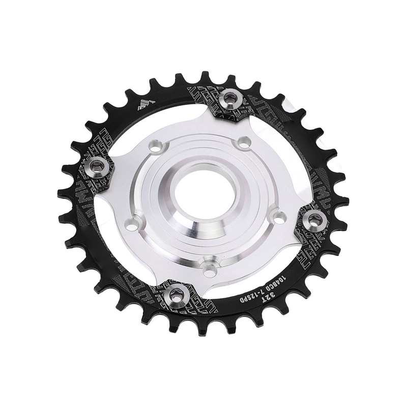 104 BCD 32T Chainring 104BCD Sprocket Adapter 32T Positive Negative