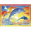 Ravensburger – Playing Dolphins. Watercolour Painting Mini