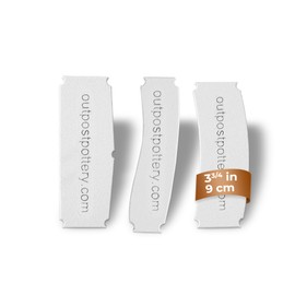 OUTPOST POTTERY Ribs - Mugs&Cups Bundle - Made with PLA, Pottery Trimming Tools, Consistent Shapes, Floating Design, Ceramic Tools for Pottery - The Perfect Pottery Rib for Precision Craftsmanship