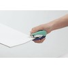 PLUS Japan, Flat Clinch Power Assist Stapler Mini in Red,