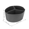 3 in 1 Silicone Slow Cooker Divider Liner Reusable Leakproof