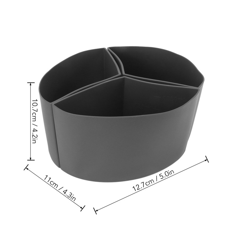 3 in 1 Silicone Slow Cooker Divider Liner Reusable Leakproof