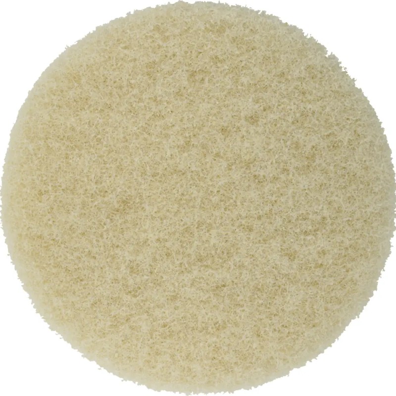 CIMEX 8" Cimex Beige Pads for Carpet Scrubbing - Fits