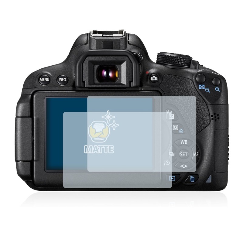 BROTECT Anti-Glare Screen Protector for Canon EOS 700D (Pack of