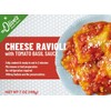 MISS OLIVE'S Cheese Ravioli, Shelf Stable Microwavable, Lower Sodium Ready