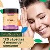 Citrato de Magnesio + Jengibre. Con 120 cápsulas de 500mg