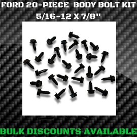 Ford Replacement 1957-1979 Ford Ranchero Interior Exterior Engine Bay Chassis Body Bolts Screws