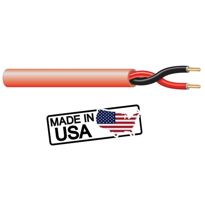 West Penn Wire 980RD - 18 Awg / 2 Conductor