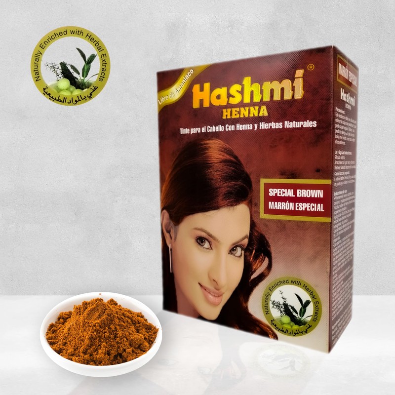 5 HENNA TINTE PARA CABELLO (CAFE ESPECIAL) HASHMI | LO