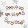 Ornament String Light Christmas Garland - LED Warm White -