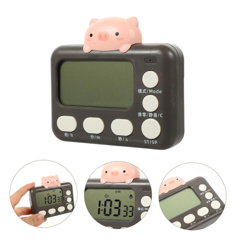 Ciieeo Digital Study Cooking Timer Silent Countdown Timer for Home