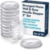 STRONGEST HOME Door Stoppers (Medium) 2" - Door Stop for