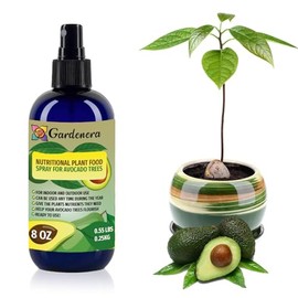 Gardenera Premium Nutritional Plant Food Spray for Avocado - Balanced Nutrition Plant Superfood | Excellent Growth Booster for Avocado Trees in Pots - 8oz