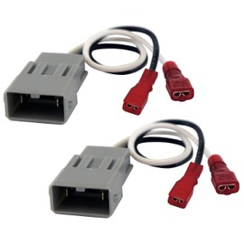 Harmony Audio HA-R65 Compatible with Honda Element 2003-2011 6.5" Replacement 300W Speakers & Grills and HA-727800 Factory Speaker Replacement Harness