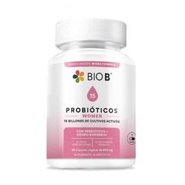 Bio Probióticos Women Billones Ufc Hierro Bioferrin Cepas Especializadas Mujer Vaginales Cápsulas