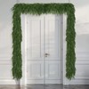9FT Norfolk Pine Garland, Realistic Artificial Christmas Greenery Decor