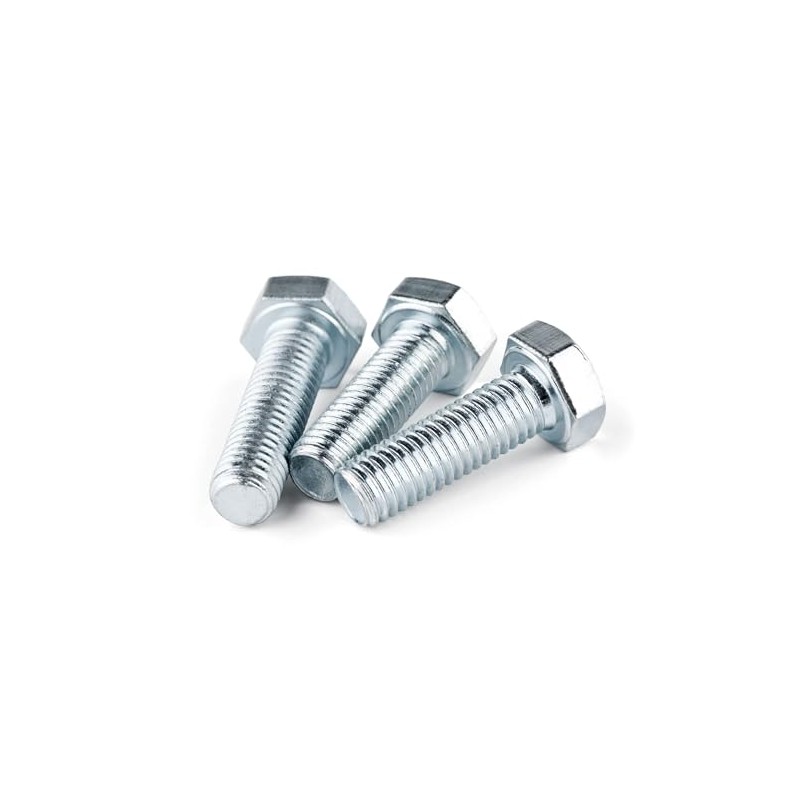 Hexagon Screws DIN 933 ISO 4017 Galvanised 8.8 Machine Screw