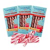 Snackivore CandySips Gilliam Peppermint Candy Straws (Pack of 3)