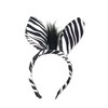 GIZZY® Zebra Ears on Headband and Tail Set. Fancy Dress,