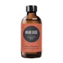 Edens Garden Head Ease Essential Oil Blend- 100% Pure Premium Grade, Undiluted, Natural, Therapeutic, Aromatherapy, The Best for Skin, Face, Humidifiers 118 ml (4 fl oz)
