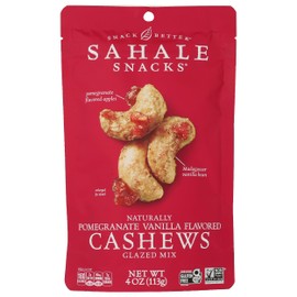 Sahale Snacks Glazed Mix, Pomegranate & Vanilla , 4 Oz