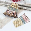 Anmor Makeup Brushes 12 Pieces Set Bamboo Makeup Brushes Soft