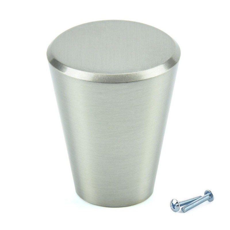 M4TEC Stainless Steel Door Knobs for Kitchen Cabinets, Cupboards, Drawer,