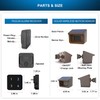 Driveway Alarm System- HTZSAFE 1/2Mile Solar Driveway Alarm System- Up