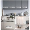 2 Pcs Kitchen Plinth Vent, 300 x 80 mm Radiator