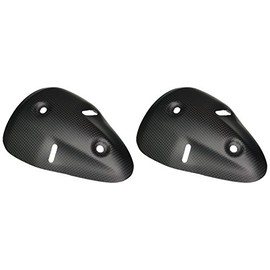 Bestem 100% Carbon Fiber Rear Exhaust Covers for Ducati Monster 696 1100 Plain Weave