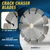 6" Crack Chaser Blade for Cured Concrete, Asphalt Repair or