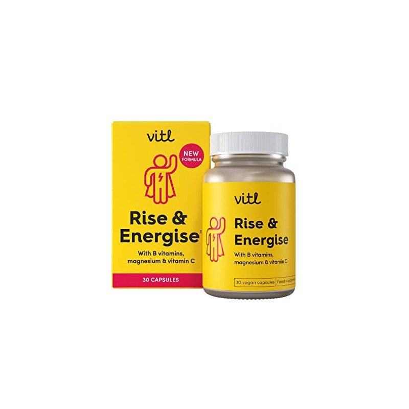 Vitl Vitamin B Complex with Vitamin C, Magnesium & Folate