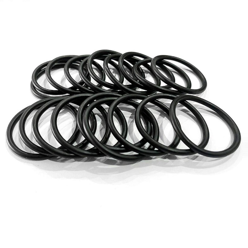 Boxonly 50 PCS O Rings Nitrile Rubber Round O-Rings Seal