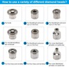 Diamond Dermabration Head Micro Exfoliator Home Facial Tool Replacement 9